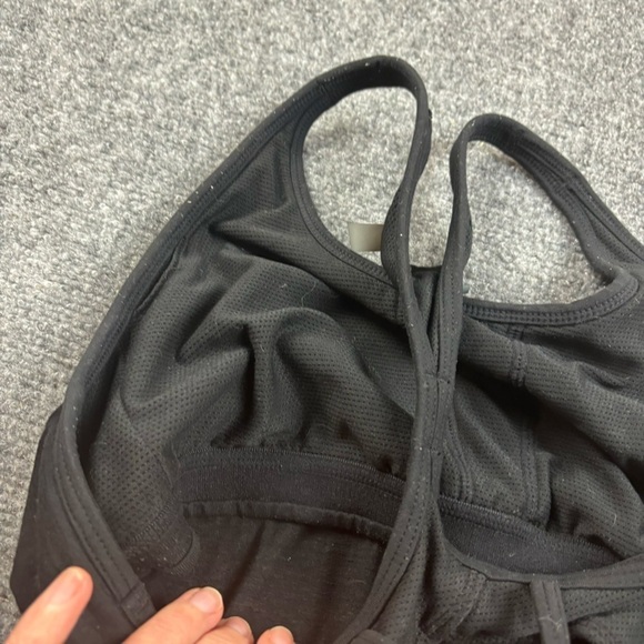 ATHLETA Women’s Black Built-In Bra Athletic Workout Tank Top size: Medium - Picture 3 of 10